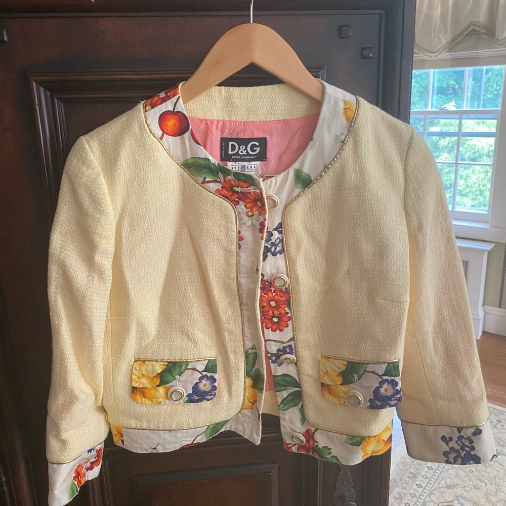 vintage d+g jacket